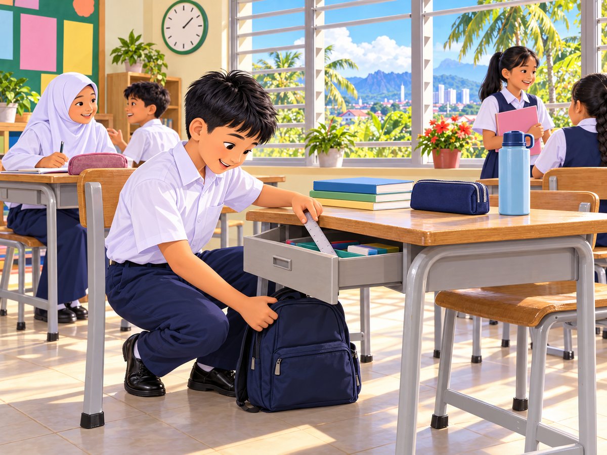 Prepositions and everyday objects