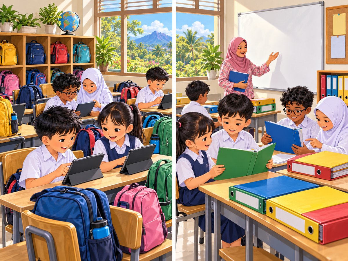 Comparing two schools