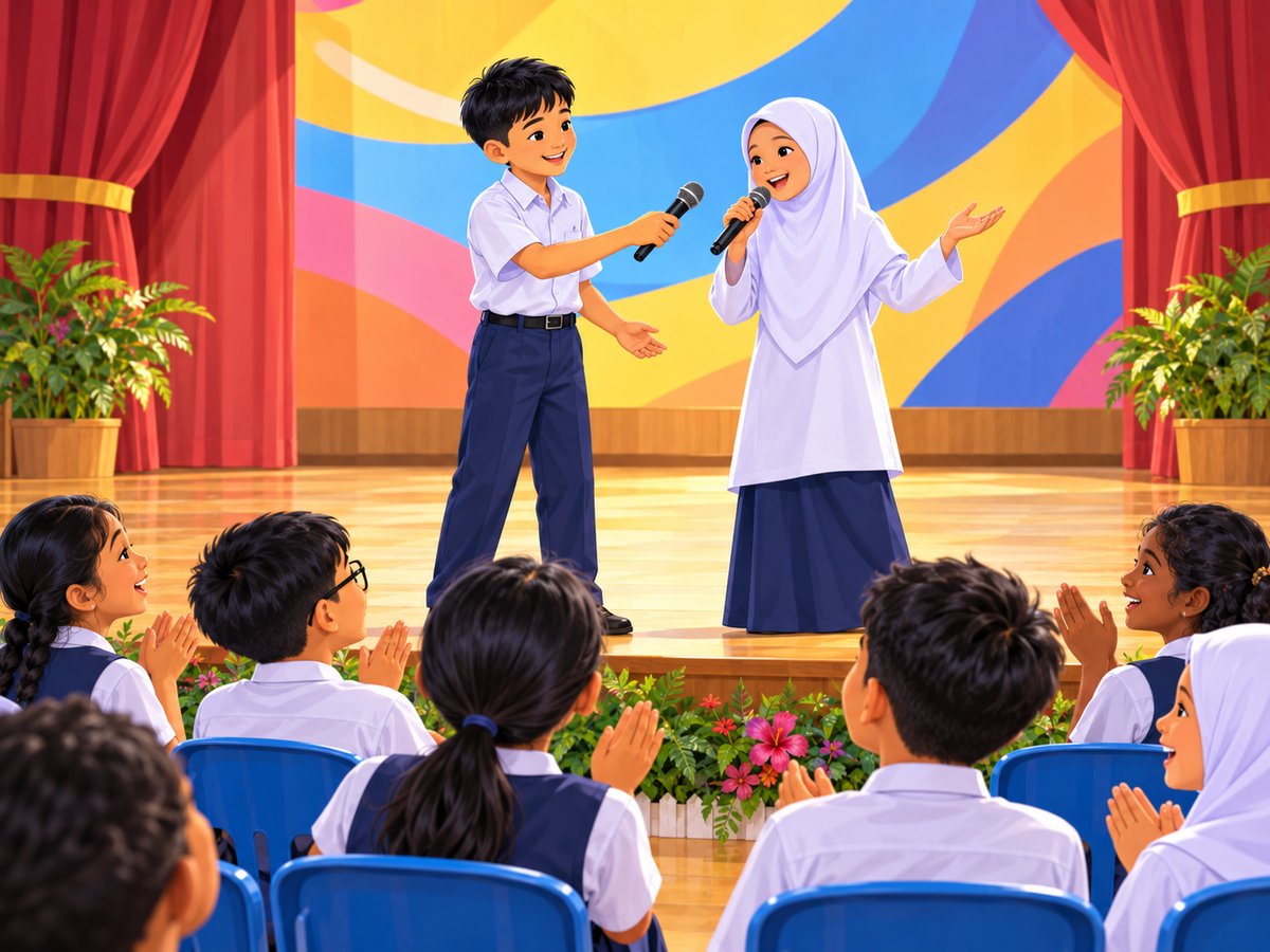 Role-play: an interview with a famous person